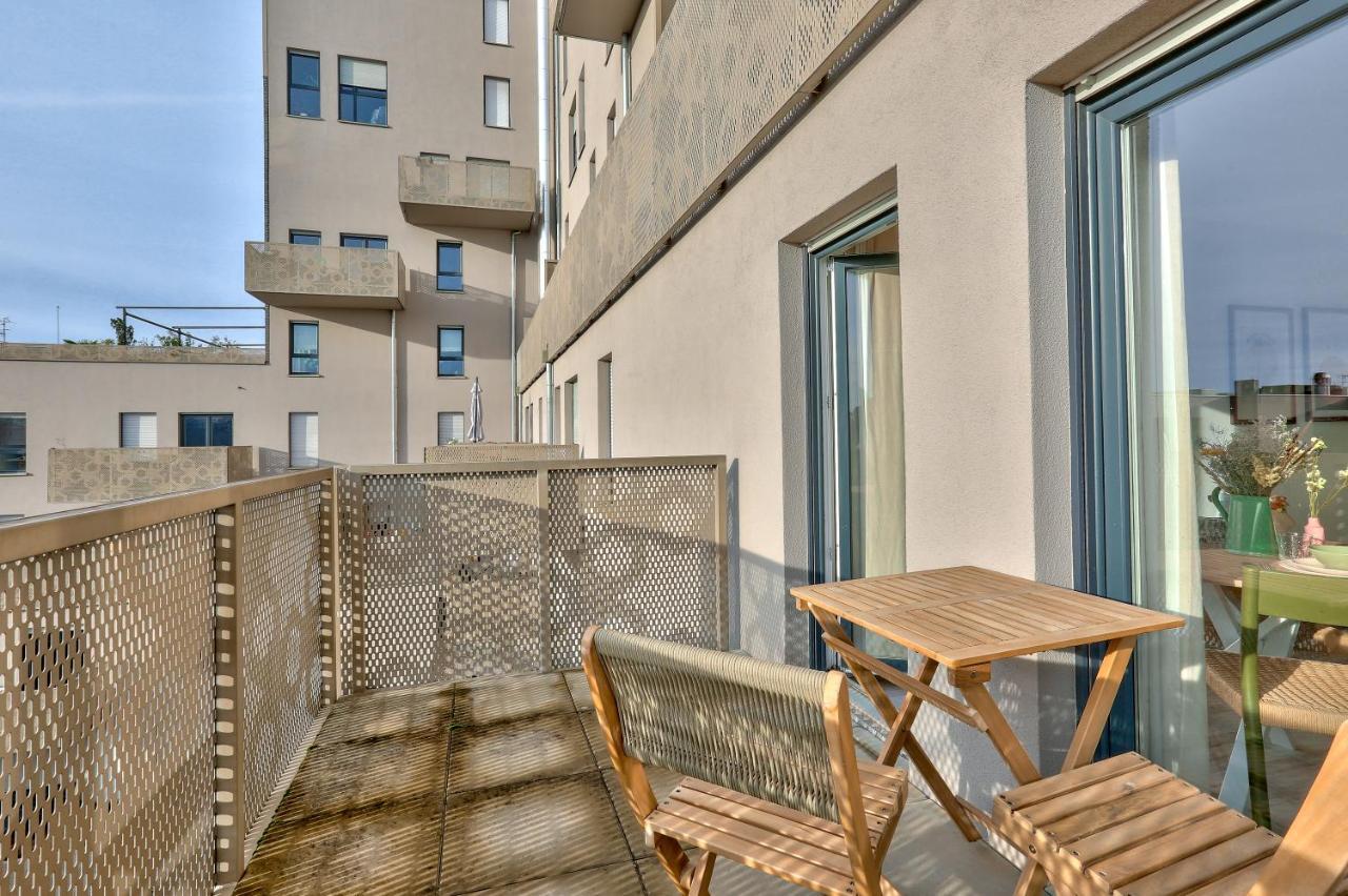 Charmant Appartement Neudorf Ouest Strazburg Dış mekan fotoğraf