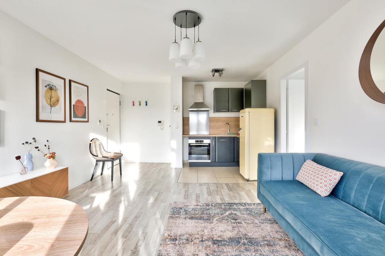 Charmant Appartement Neudorf Ouest Strazburg Dış mekan fotoğraf